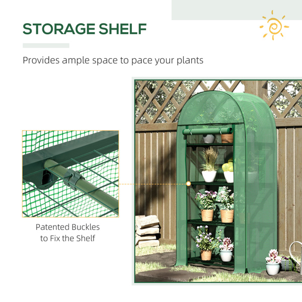 Mini Walk-in Greenhouse ( Amazon Shipping)（Prohibited by WalMart）