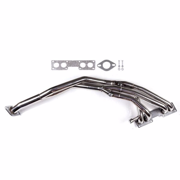 1990 Nissan 240SX 2.4L Racing Long Tube Header Exhaust Manifold（Amazon & Temu Ban Sale）(No support for returns without reason)
