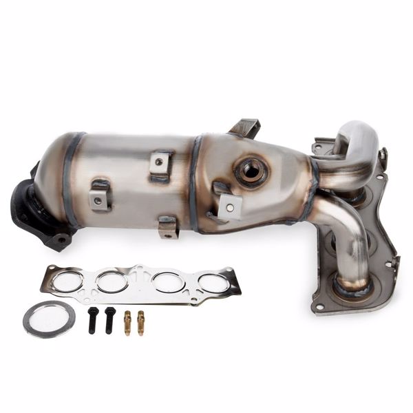 Front Catalytic Converter For 2002 03-2006 Toyota Camry Solara 2.4L EPA 674-811（Amazon & Temu Ban Sale）(No support for returns without reason)
