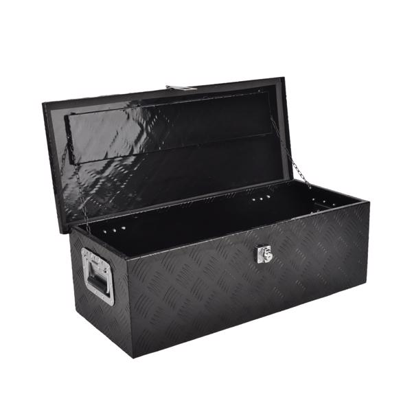 工具箱 30”Aluminum pickup truck bed tool trailer storage box+Lock MT018022（Amazon & Temu Ban Sale）(No support for returns without reason)
