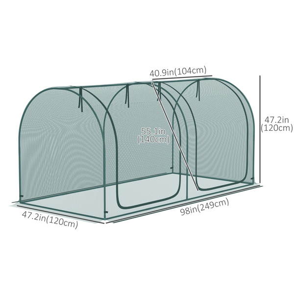 Mini Walk-in Greenhouse/Crop Cage