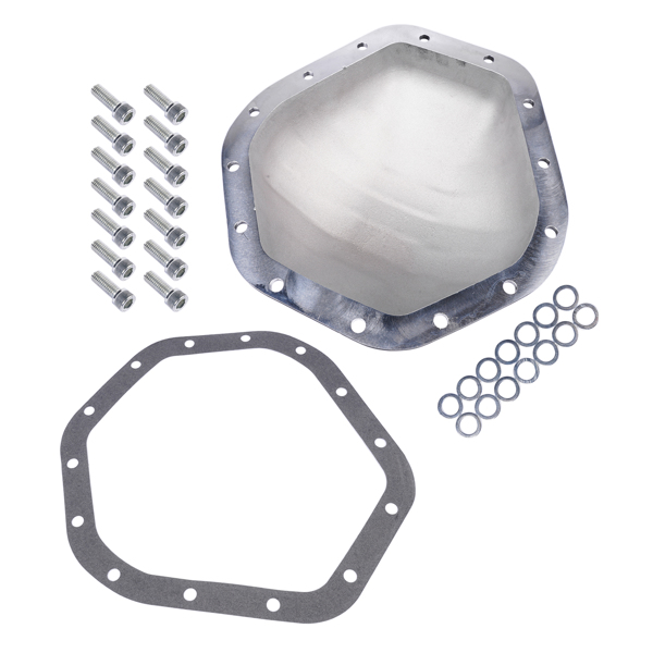 差速器盖 14 Bolt 10.5" Ring Gear Black Rear Differential Cover Fits Chevy / GMC 3/4 & 1 ton 1973-1995 Aluminum-6