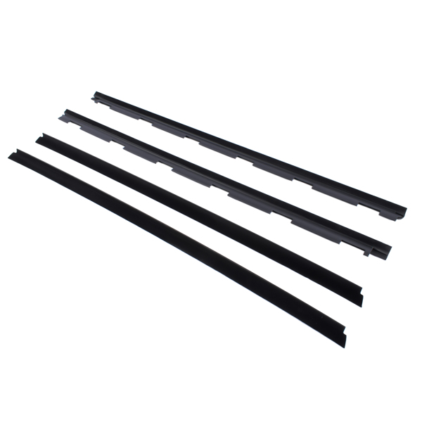 Front Window Sweep Weatherstrip Seal Set Inner Outer for Chevy Blazer Tahoe GMC Yukon C/K 1500 2500 3500 Truck 1988-2000 15991406 15991405
