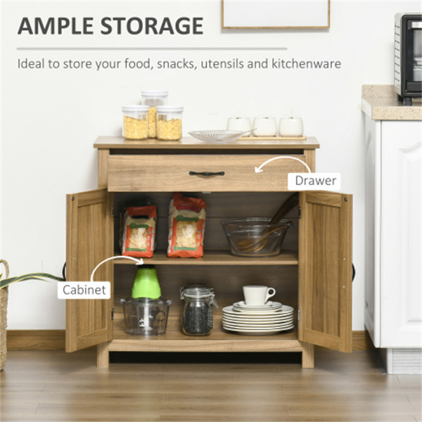 Farmhouse Sideboard Buffet Cabinet