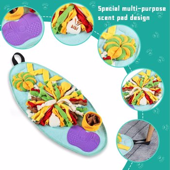 Dog snuff <b style=\\'color:red\\'>pad</b> dog interactive toy small dog rich toy dog sniffing <b style=\\'color:red\\'>pad</b> dog puzzle toy small dog