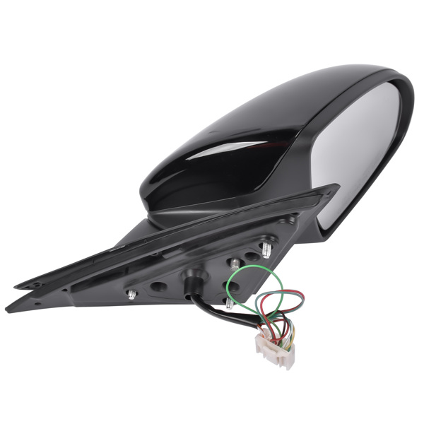 Front Right Passenger Side View Mirror with In-housing Signal Light for Kia Optima Sedan 4-Door 2019-2020 Black 87620-D5110