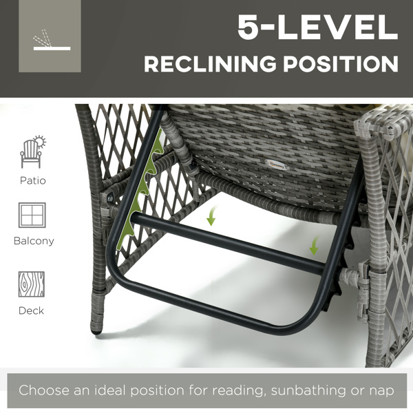 折叠式躺椅 /摇摇椅（周末不发货）（ Amazon Shipping）（WalMart禁售）-4