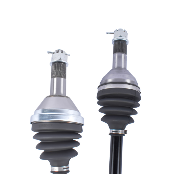 2 Front + 2 Rear CV Axle Shaft for Can-Am Defender MAX Traxter HD10 XMR XT DPS Black