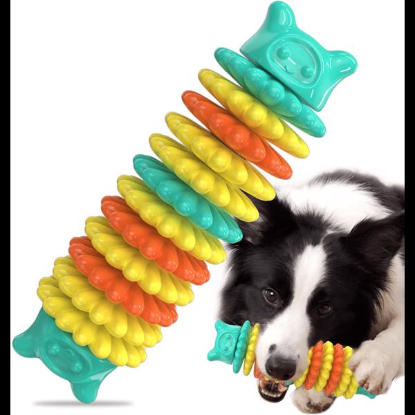 Dog Chew Toys for Aggressive Chewers, Durable Dog Toys for Large Medium Small Breed Dogs, Rubber Indestructible Dog Teething Toys, Tough Interactive Outdoor Dog Toys for Entertainment, Amazon Logistic