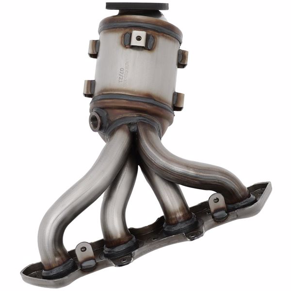 排气管 Exhaust Manifold Catalytic Converter Fit For 2012-2017 Hyundai Accent Kia Rio Soul（禁售亚马逊 & TEMU）(不支持无理由退货)-4