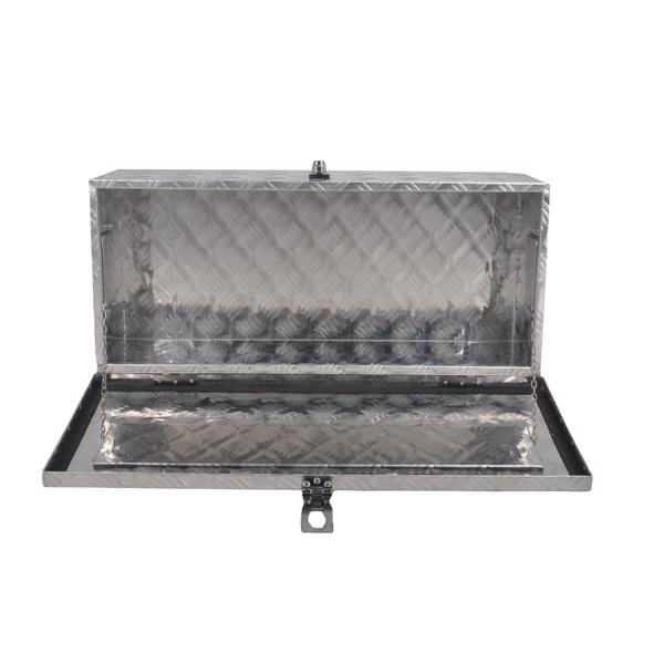 30”Aluminum pickup truck truck bed tool trailer storage box MT018023（Amazon & Temu Ban Sale）(No support for returns without reason)