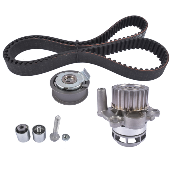 Water Pump Timing Belt Tensioner Kit for VW GTI Passat Audi A3 A4 2.0L 06F121011 06F198119A 06F198119B