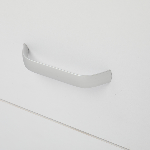 【Same code 64112382】MDF Single Door 4 Drawers With Fan White Nail Table