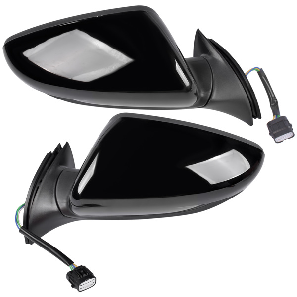 后视镜 2PCS Exterior View Mirror Left & Right Side Heated Hand Fit for Kia Forte Forte5 2.0L 2017-2018 87610B0000, 87620B0000-7