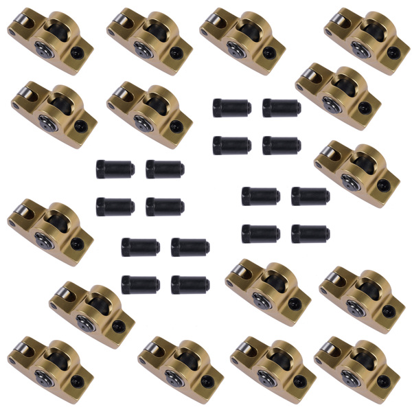 16 PCS Rocker Arms  7/16'' 1.6 Ratio for Ford 221 289 302 351W 5.0 Small Block SBF