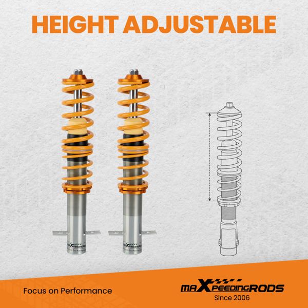 弹簧减震For Volkswagen Jetta/Rabbit MK1 1975-1984-3