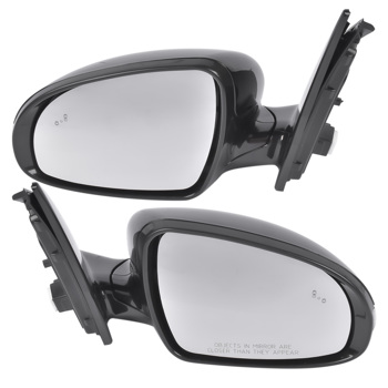 Left & Right Power View Mirrors with Blind Spot Detection for Kia Sportage 2017-2019 87620D9130, 87610D9130