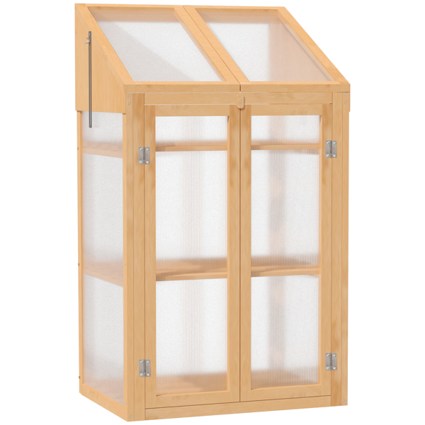 Wooden Cold Frame Greenhouse