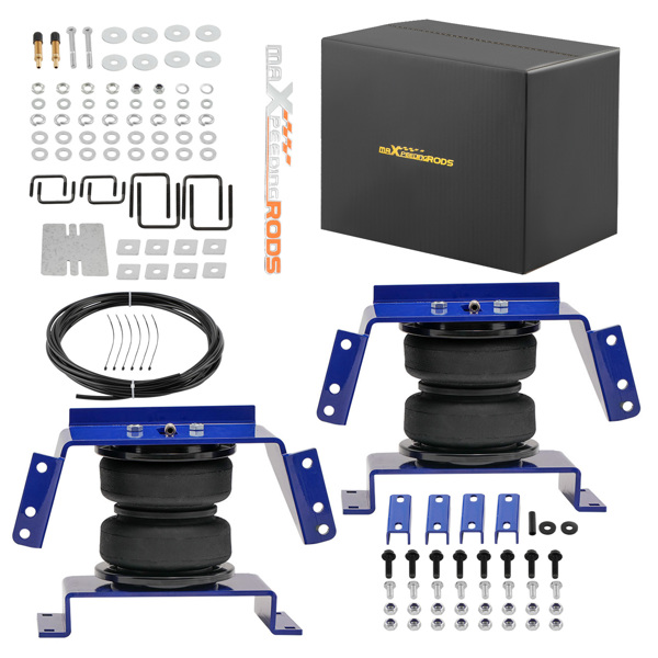 Air Helper Spring Suspension Leveling Kit For Ford F-250 F-350 Super Duty 1997-2004