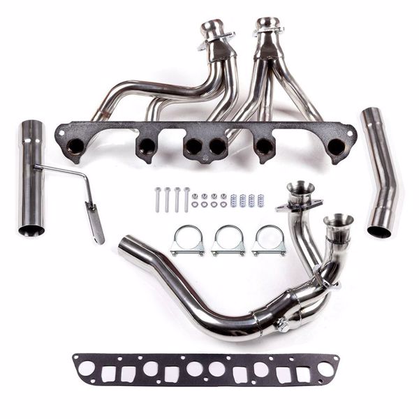 排气管 Fit For 1991-1999 Jeep Cherokee 4.0L Exhaust Manifold Racing Header（禁售亚马逊 & TEMU）(不支持无理由退货)-2