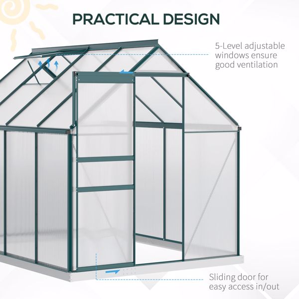 Walk-in Tunnel Greenhouse 