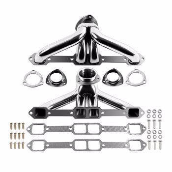 76-78 Dodge B200 B300 Ramcharger Plymouth PB200 PB300 Trailduster 6.6L Exhaust Manifold Header（Amazon & Temu Ban Sale）(No support for returns without reason)