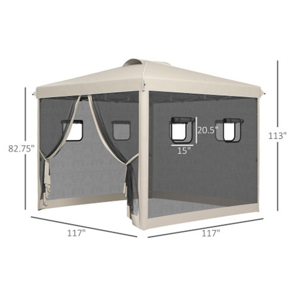 Outdoor Pop Up Canopy Gazebo ( Amazon Shipping)（Prohibited by WalMart）
