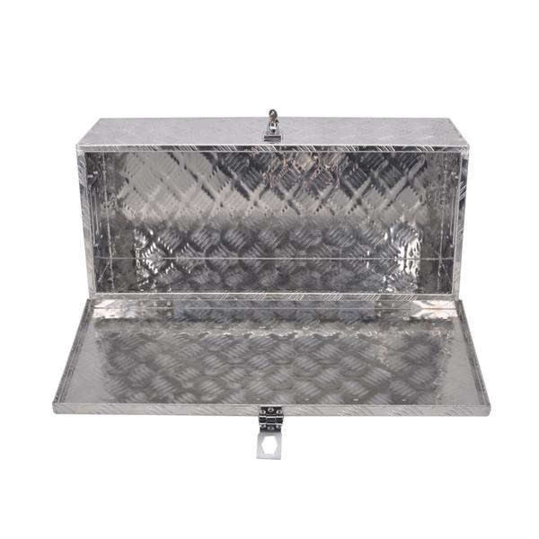 工具箱 30”Silver Aluminum Tool Storage Box for Pickup Truck Bed + Lock MT018012（Amazon & Temu Ban Sale）(No support for returns without reason)