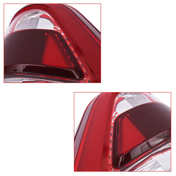 2PCS Tail Lights Blind Spot for Ford F-150 F150 2021 2022 2023 Left & Right Side ML3413B505 