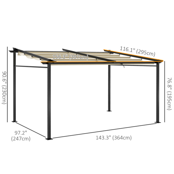 Patio Gazebo/Pergola Gazebo