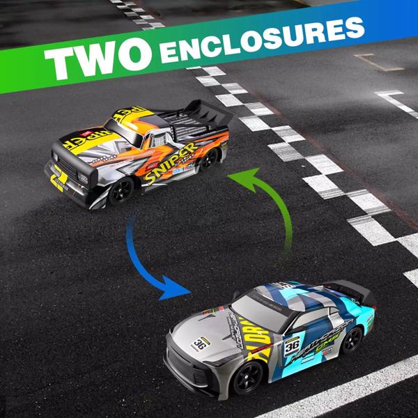 4DRC 1:16四轮驱动赛车30KM/H高速车2.4G遥控漂移车卡车美国，物流由UPS/USPS随机发送-4