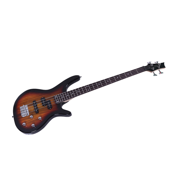 Exquisite Stylish IB Bass with Power Line and Wrench Tool Sunset Color