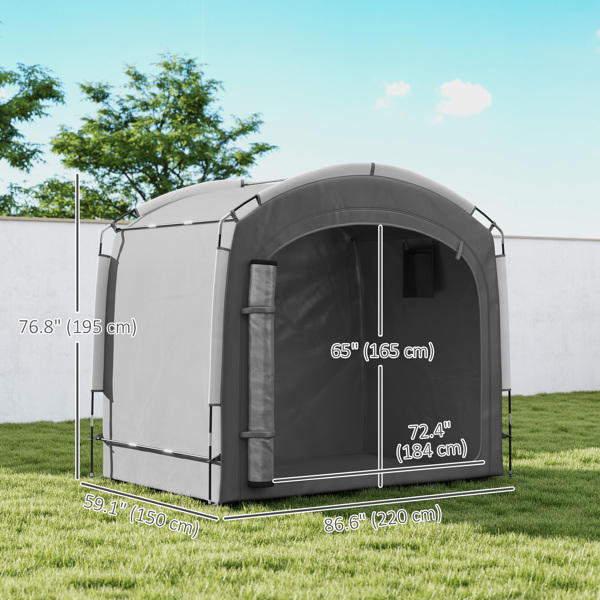 Bike Storage Shed Tent