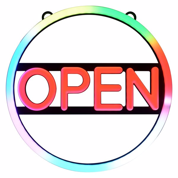 16 inch Large Open LED Neon Sign Bright for Business