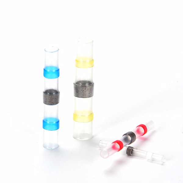 300pcs 热缩端子焊锡端子（白70蓝100红100黄30）-4