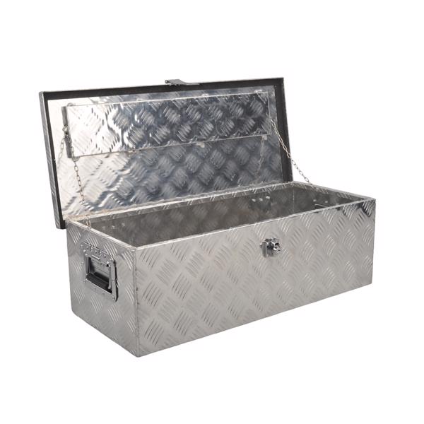 30”Aluminum pickup truck truck bed tool trailer storage box MT018023（Amazon & Temu Ban Sale）(No support for returns without reason)