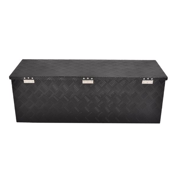 工具箱 44” Aluminum Pickup Truck Bed Tool Trailer Storage Box + Lock MT018020（Amazon & Temu Ban Sale）(No support for returns without reason)
