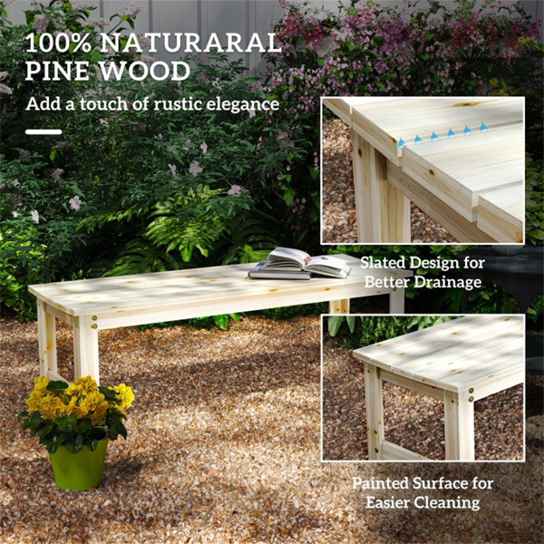 花园椅 /户外花园长椅 （周末不发货）（ Amazon Shipping）（WalMart禁售）-5