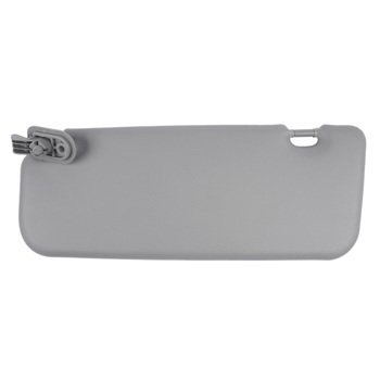 Front Left Driver Side Gray Sun Visor for Hyundai Accent 1E 1.6L GAS DOHC 852101R000