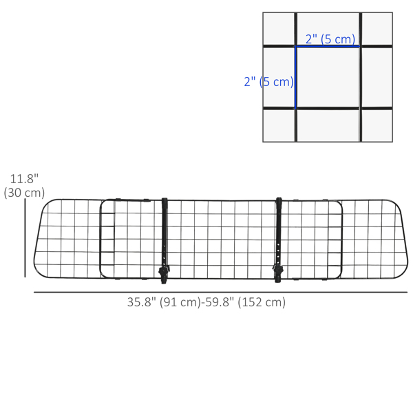 Pet Car Barrier ( Amazon Shipping)（Prohibited by WalMart）