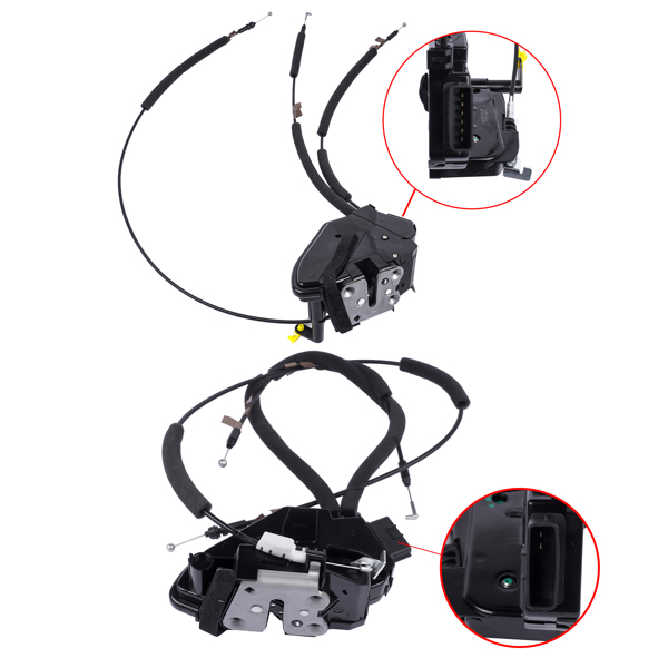 2x Front Right & Left Door Lock Latch Actuator for Nissan Kicks 1.6L L4 Gas 2019-2024 805015RW3A 805005RW0A