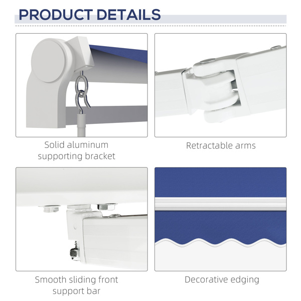 Patio Retractable Awning 