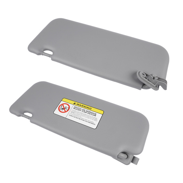 Pair of Front Left and Right Sun Visors for Hyundai Accent 1E 1.6L L4 Driver and Passenger Side 2Pcs 85210-1R000 85220-1R000