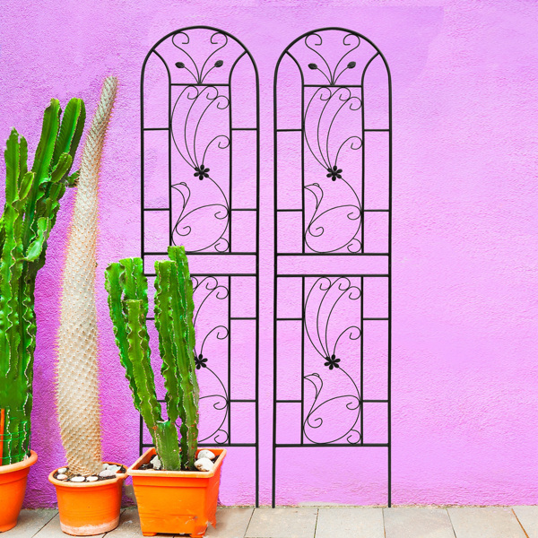 2 Pack Metal Garden Trellis 86.7