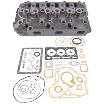 D1105 Complete Cylinder Head with Full Gasket Set for Kubota RTV1100 RTV1100CW9 RTV1140CPX