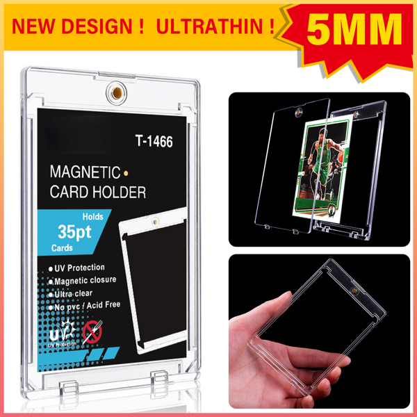 35PT卡砖磁吸有凹槽球星卡保护套 薄款 5pcs-3