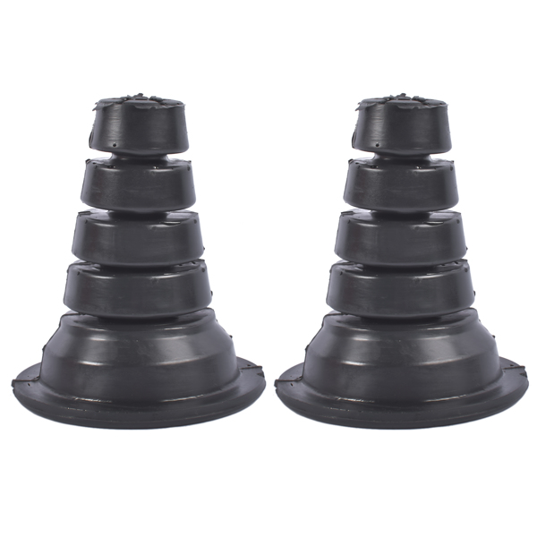 Pair Rear Coil Spring Insulator for 2003-2014 Toyota 4Runner FJ Cruiser 4.0L V6 4.7L V8 Gas 4830235040