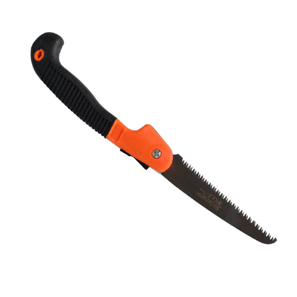 Folding Pruning Saw, Premium Folding Hand Saw with Secure Lock Comfort Soft Grip for Garden