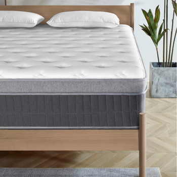 Full Size Mattress in a <b style=\\'color:red\\'>Box</b> 14 Inch Memory Foam Hybrid Mattress with Pocketed Springs Medium Firm