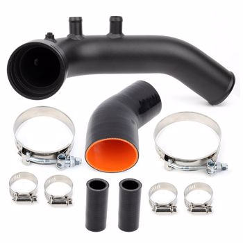 Intake Turbo Charge Pipe with Clamp Fit For BMW N54 E88 E90 E91 E92 E93 135i 335i (Ban the sale of Amazon & Temu)(No refunds without reason)